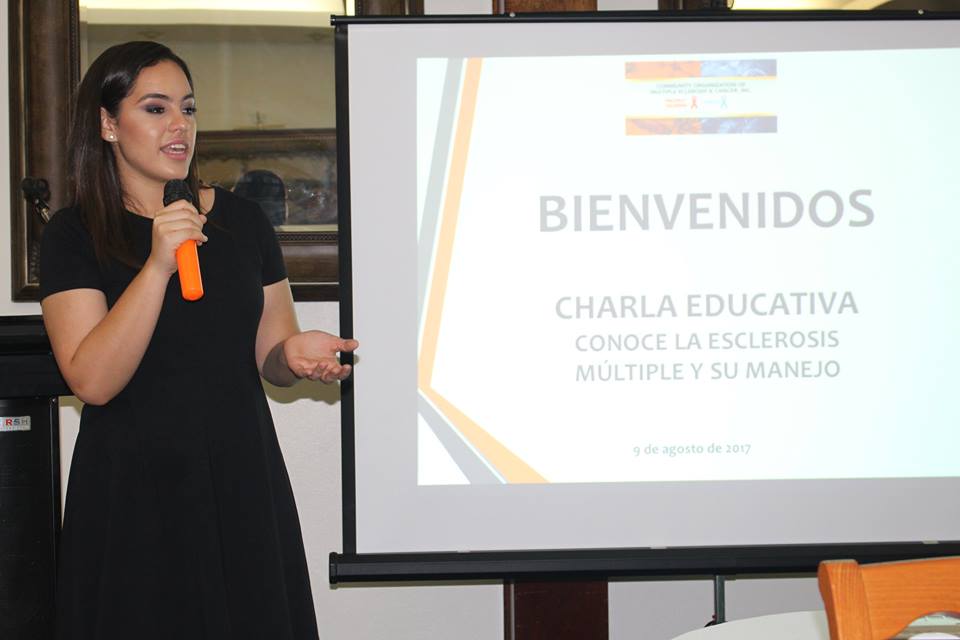 Vilmarie Ocasio focuses on spreading awareness of MS through educational conferences and presentations. /Courtesy Vilmarie Ocasio 