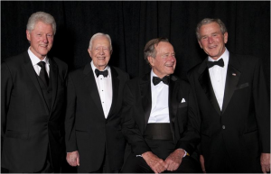 Four former presidents