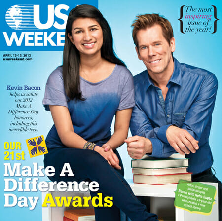 Make A Difference Day Magazine Cover
