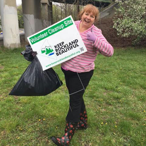 Every year for her birthday, Sharon Martini coordinates two cleanups in Rockland County, New York.
