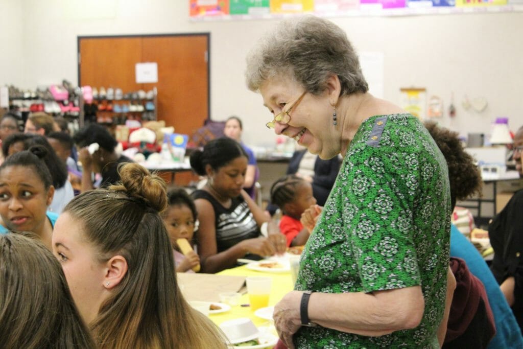 Mary Warner volunteers for PACE Center for Girls of Jacksonville./Courtesy PACE Center for Girls of Jacksonville