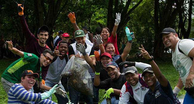 Every year, Voluntarios de Panamá organizes National Beach Cleanup Day in collaboration with Promar, a nonprofit that helps protect the country's coastal ecosystems.