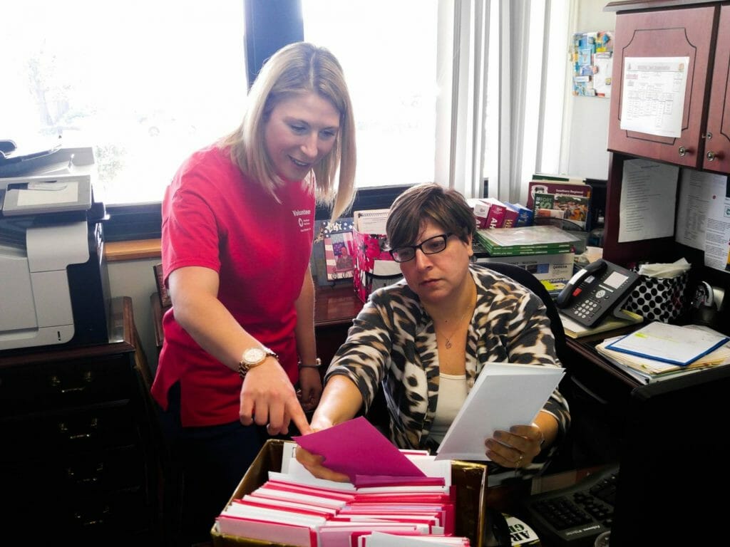 Jaime Waterbury (left) and Tonya Krupp (right)./Courtesy Kaytrina Curtis