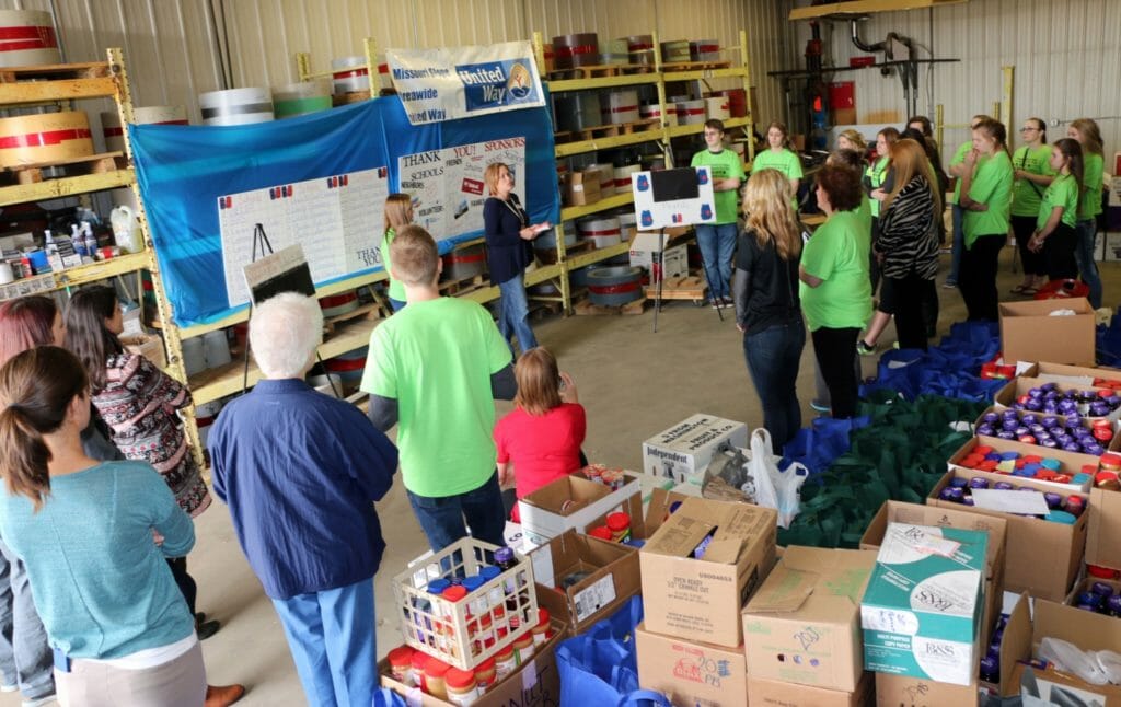 One Backpack at a Time food drive./Courtesy Lauryn Hinckley