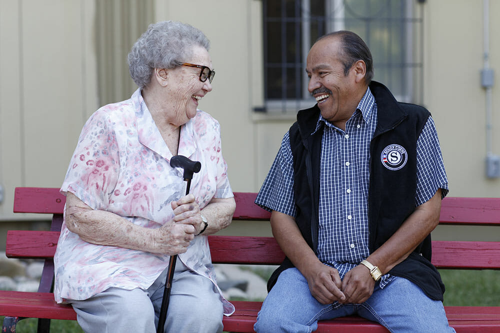 Senior Corps connects older Americans with the people and organizations that need them most. Members serve as mentors, coaches and companions, or contribute their job skills and expertise to community projects and organizations.