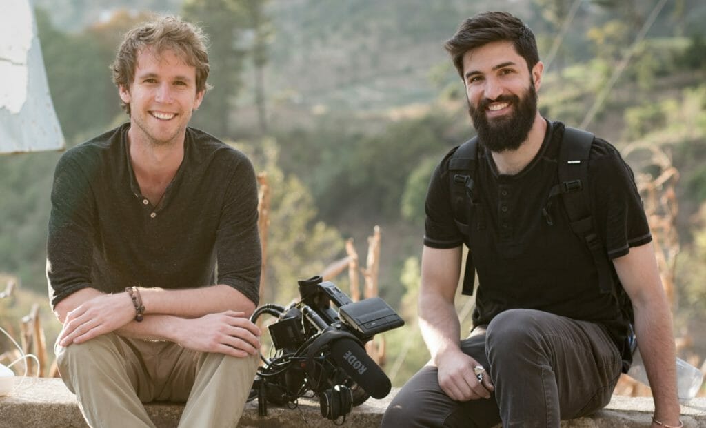 Documentary filmmakers Zach Ingrasci (right) and co-director Chris Temple have raised more than $750,000 to directly empower disenfranchised communities through microfinance, education and refugee resettlement.