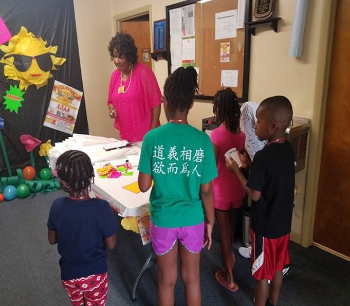 Local children attend CDC's academic enrichment program, S.O.A.R./Courtesy Dr. James Strong