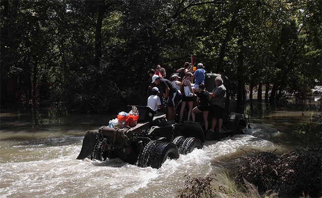 Recovery Houston volunteers.