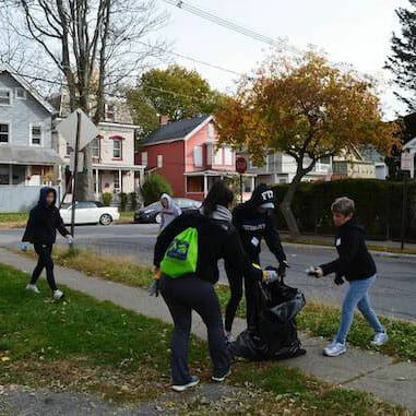 Through the Make A Difference Day project, volunteers and homeowners came together to create a community spirit of generosity and to better understand each other. 