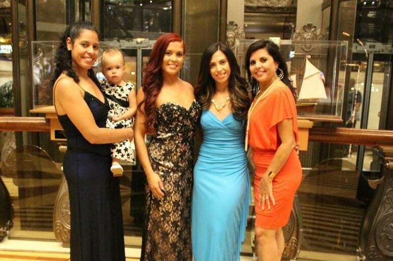 Judy Alvelo (far right) pictured with her three daughters and granddaughter./Courtesy Judy Alvelo