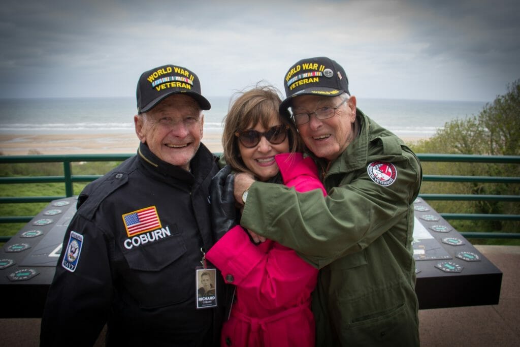 Diane took her first trip to the WWII memorial in Washington D.C. with 30 veterans, and now because of demand, makes that trip multiple times each year. /Courtesy Diane Hight
