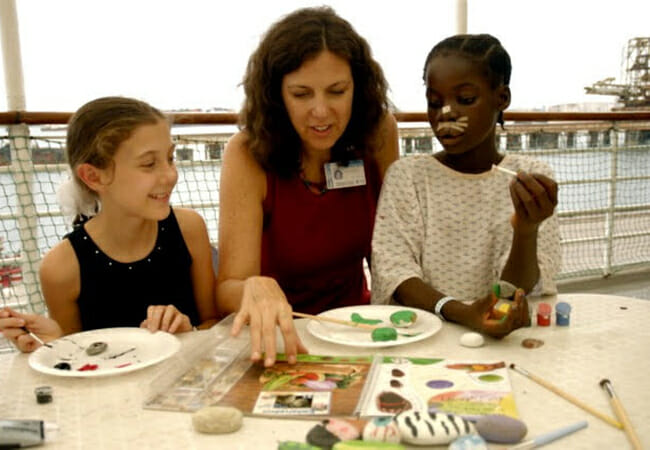 Carys and Susan with a patient on the Africa Mercy. /Courtesy Mercy Ships 