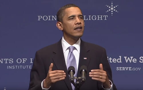 President Obama Speaks on Taking Action