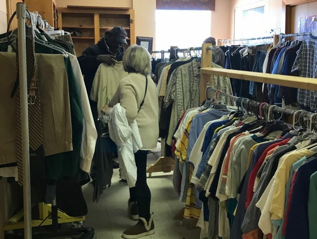 The men’s section of Mary’s Closet offers all kinds of options./Courtesy Mary O'Farell