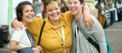 Points of Light Conference attendees gather outside of this year's Youth Summit.