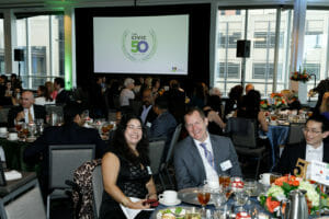 The 2019 Civic 50 honorees gather to celebrate at the Civic 50 Gala.