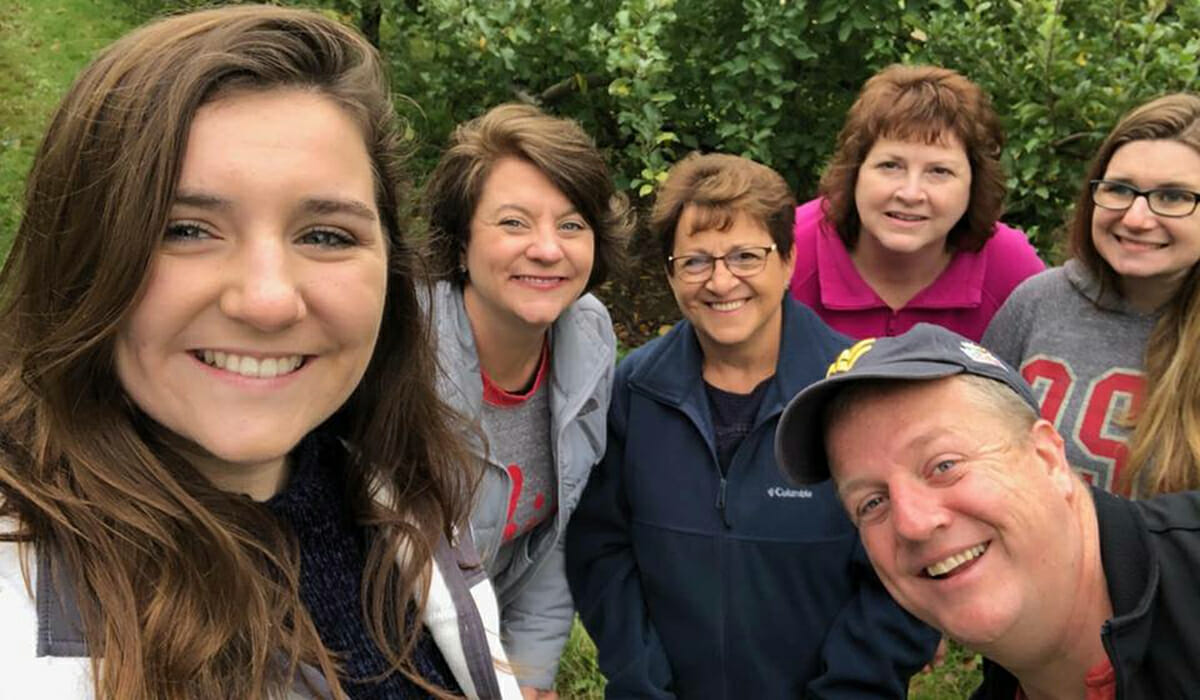 Bell-Wallace Family, finalists for Disney and Points of Light Volunteer Family of the Year.