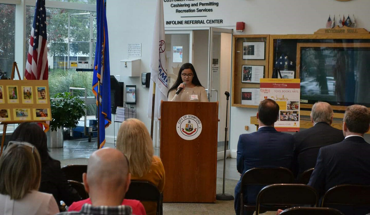 Daily Point of Light Award Honoree Grace Targonski