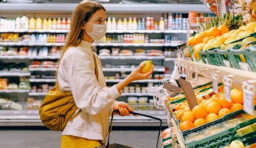 Volunteers Grocery Shop for Homebound Seniors