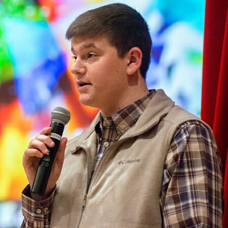 Cayden Stump Daily Point of Light Award Honoree