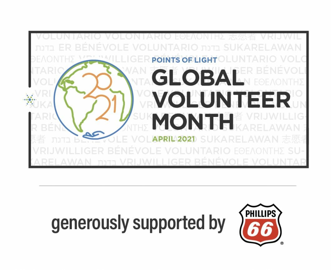 Месяц волонтера. Global Volunteer. Patriots Foundation celebrate volunteerism.