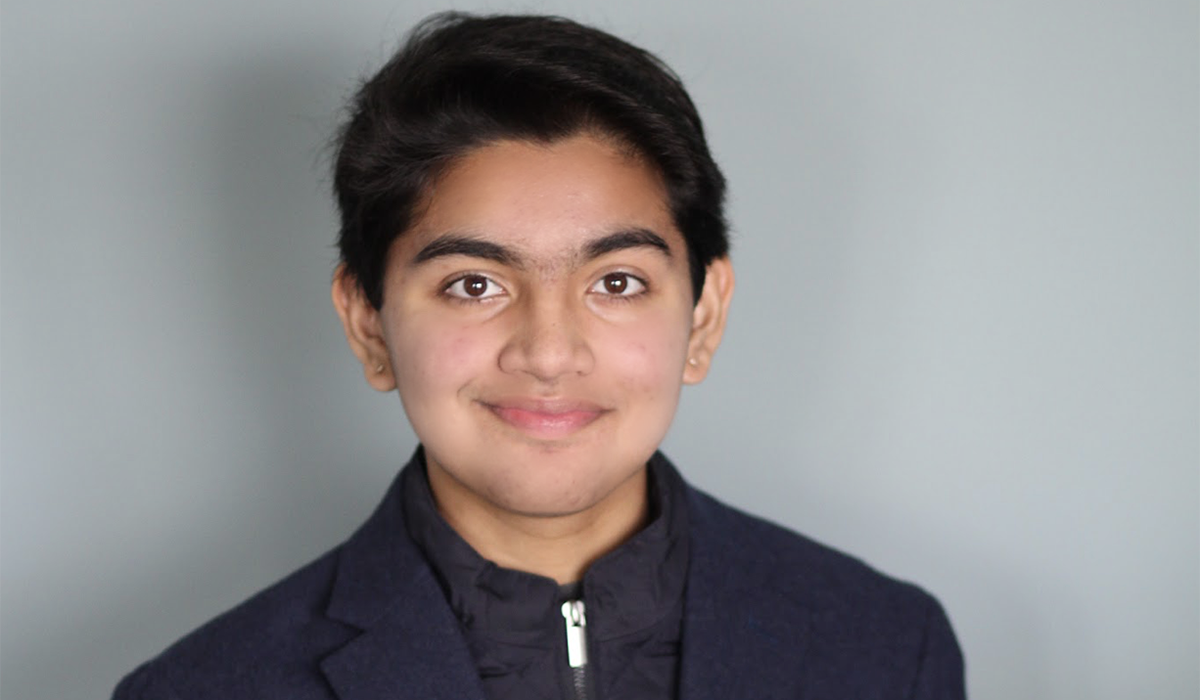 Pranav Giridhar Daily Point of Light Award Honoree