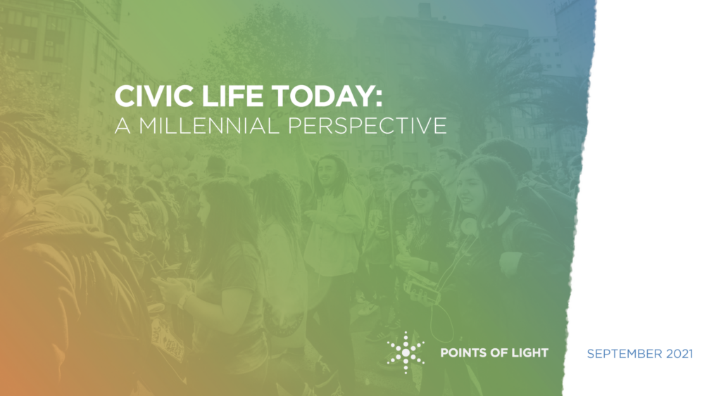 Civic Life Today: A Millennial Perspective Research Report