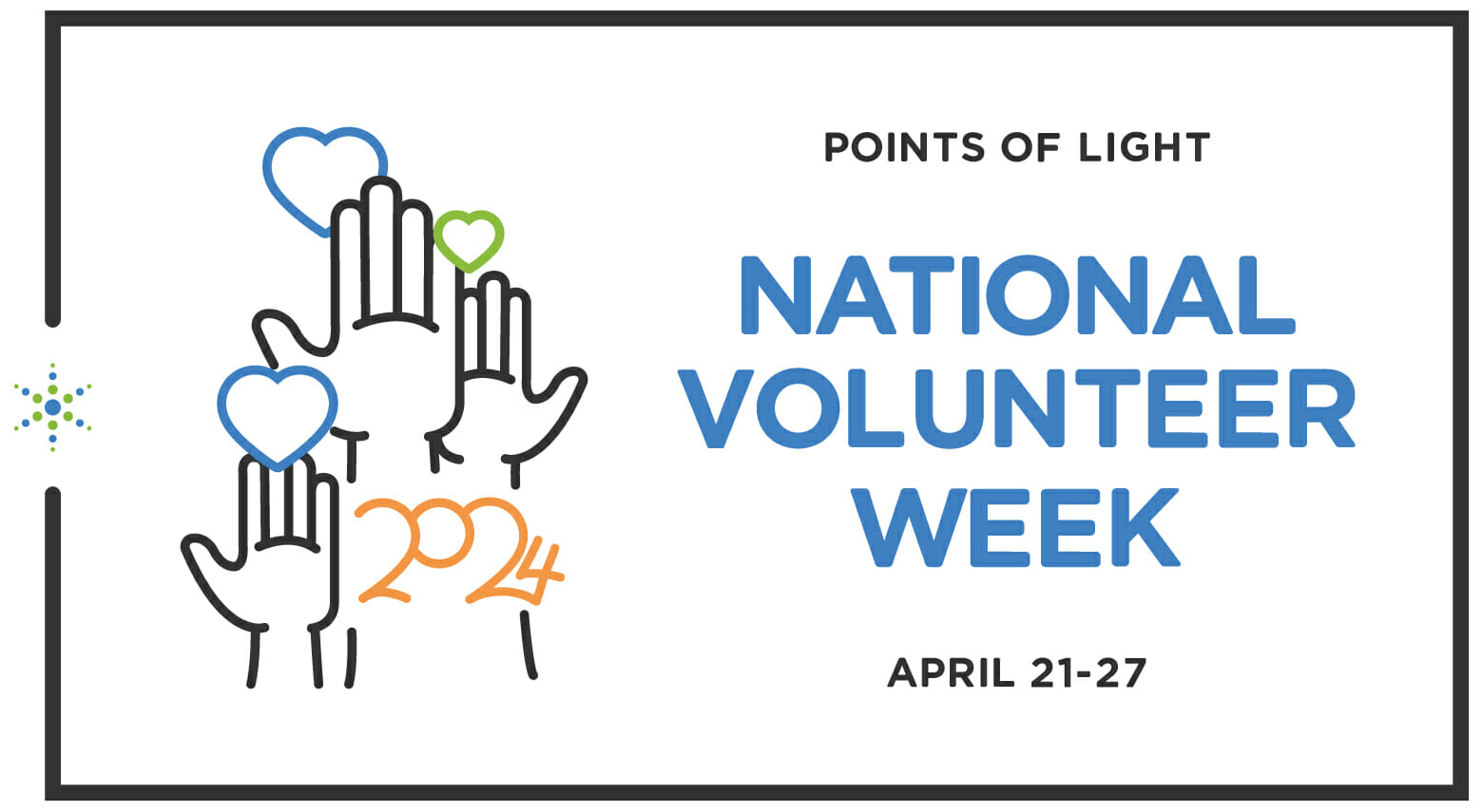 National Volunteer Week Points of Light