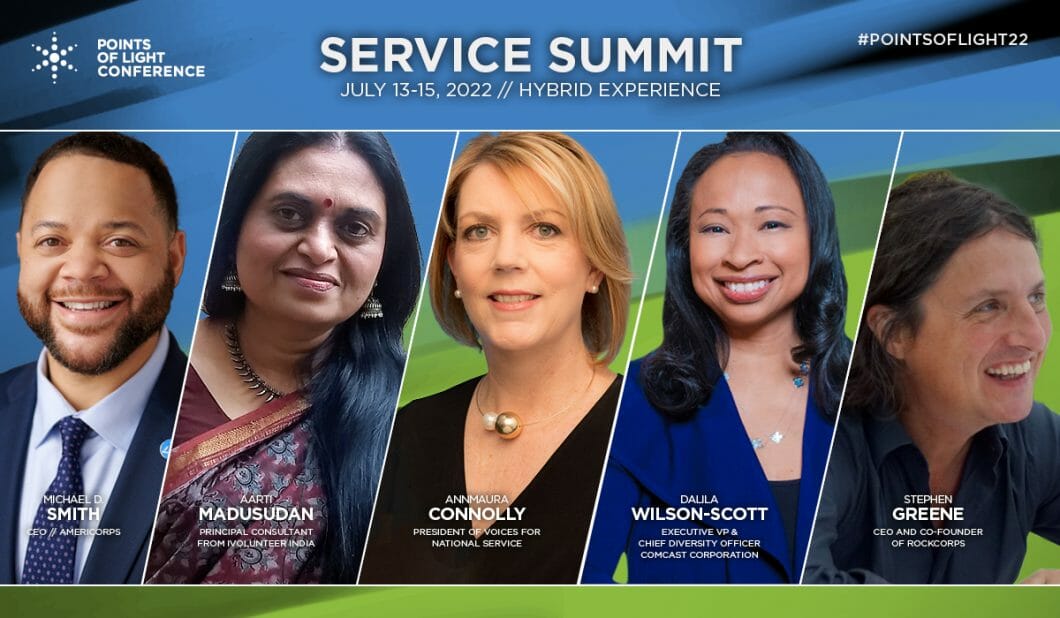 Points of Light Conference to Feature Models of Service from Across the