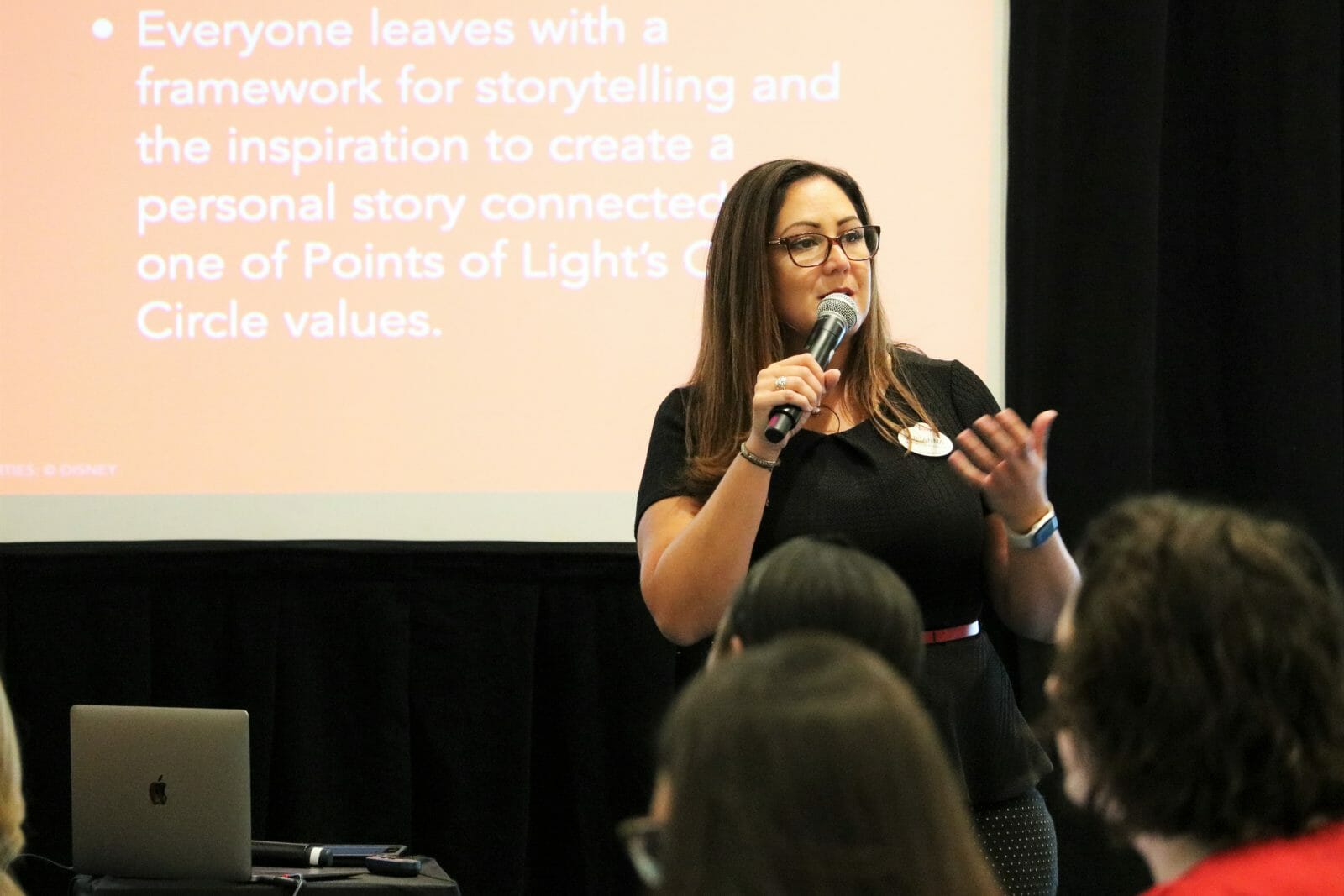 Storytelling workshop at 2022 Points of Light Conference