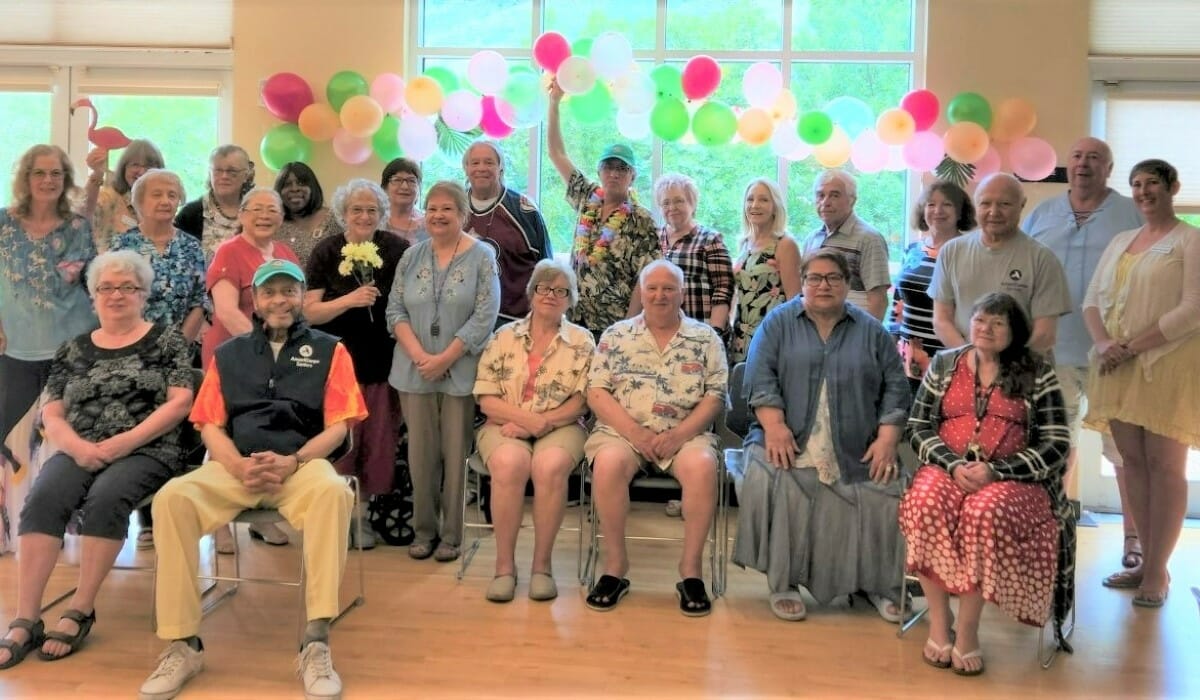 Group of people posing.