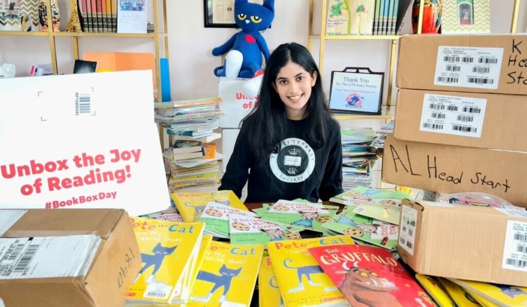 Teen Inspired to Promote Reading Among Children in Book Deserts