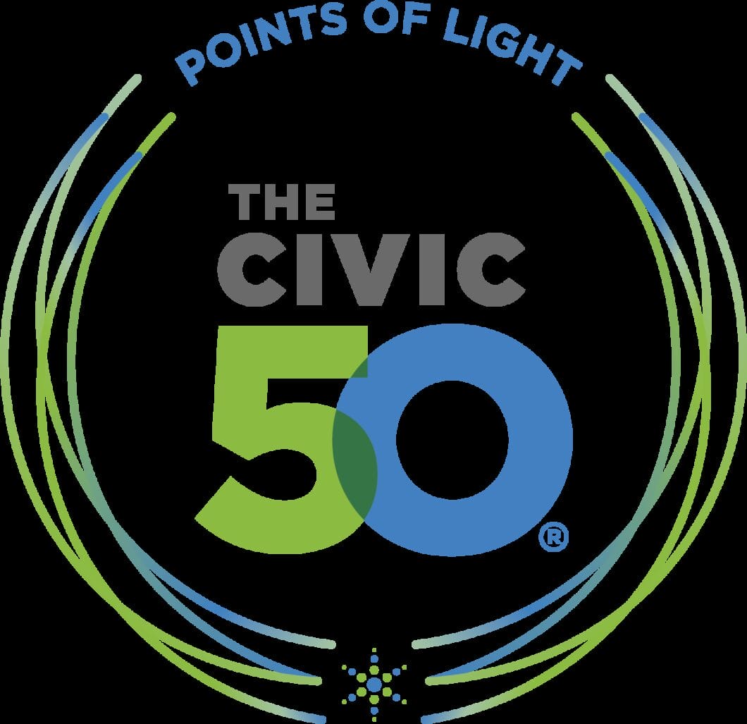 The Civic 50 Logo - corporate citizenship award