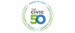 The Civic 50 Logo - corporate citizenship award