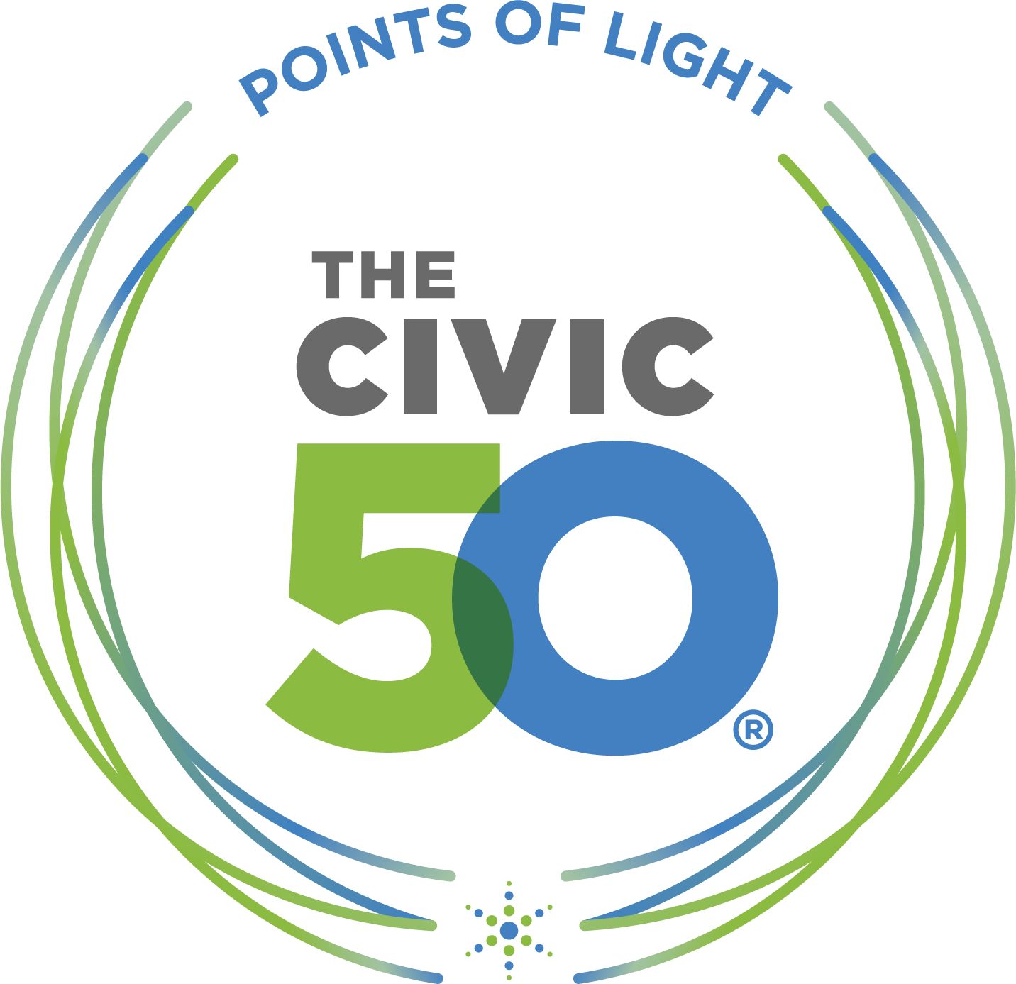 The Civic 50 Logo - corporate citizenship award