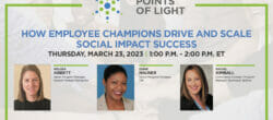 How Employee Champions Drive and Scale Social Impact Success Webinar GFX