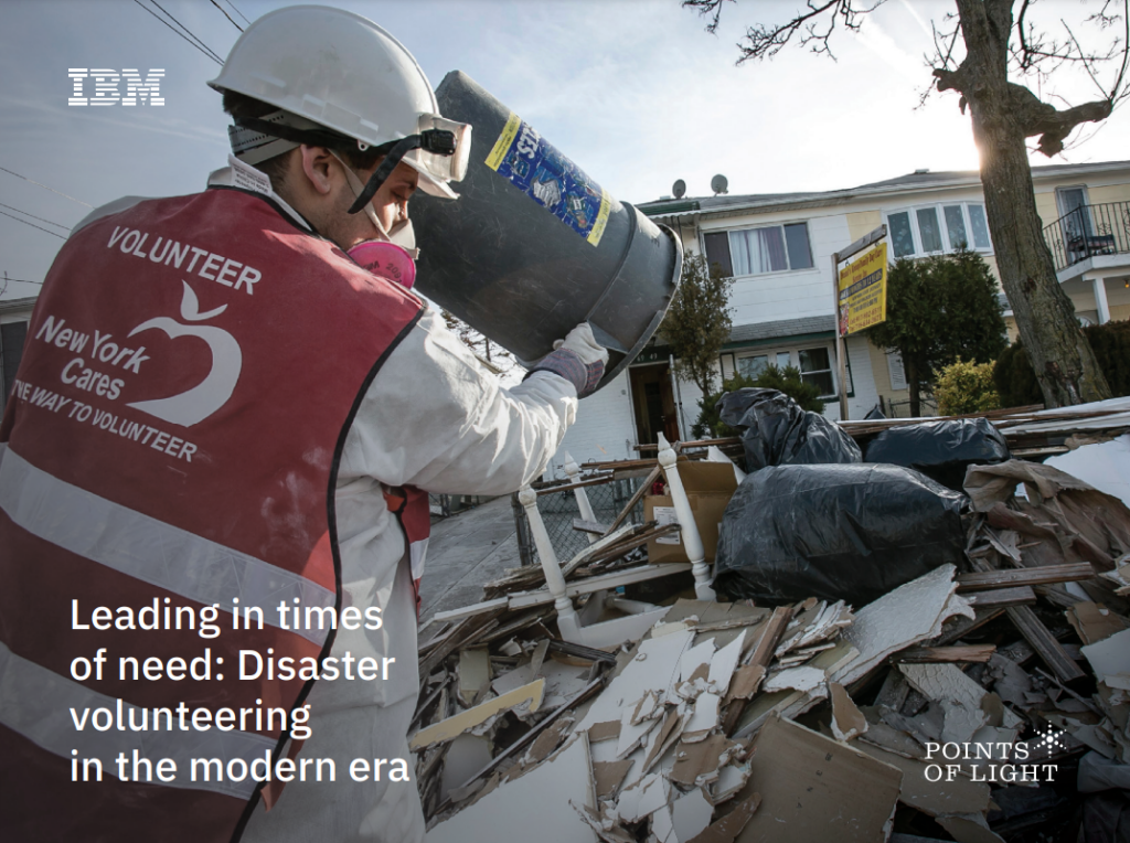 Leading in Times of Need: Disaster Volunteering in the Modern Era