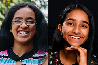 About Shreyaa and Esha Venkat
